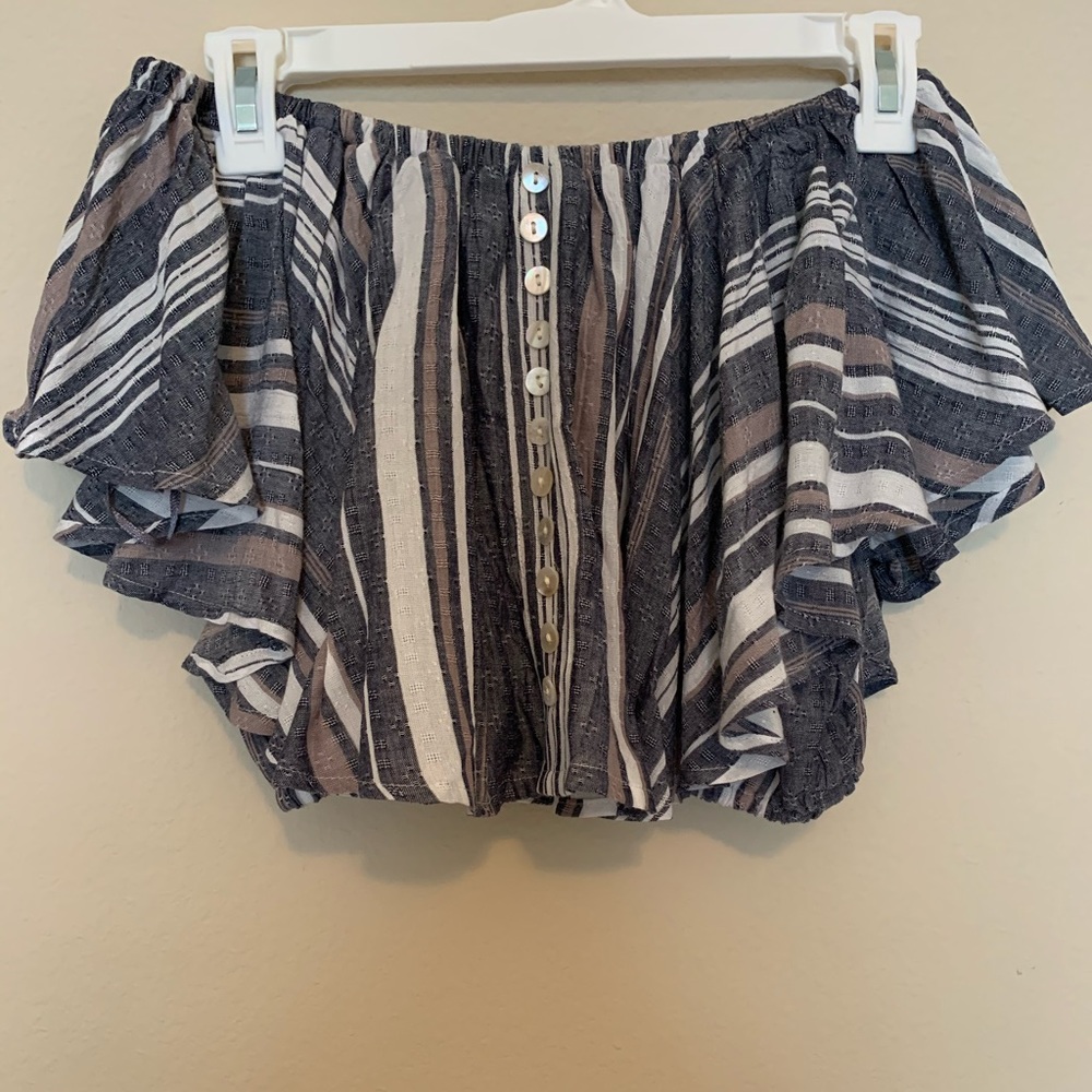 Off the shoulder shirt